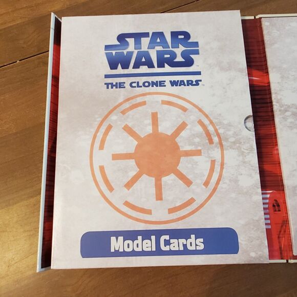 Star Wars the Clone Wars Paper Model-Making Kit Hardcover VERY GOOD Unopened - Picture 5 of 12